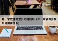 开一家软件开发公司赚钱吗（开一家软件开发公司需要什么）